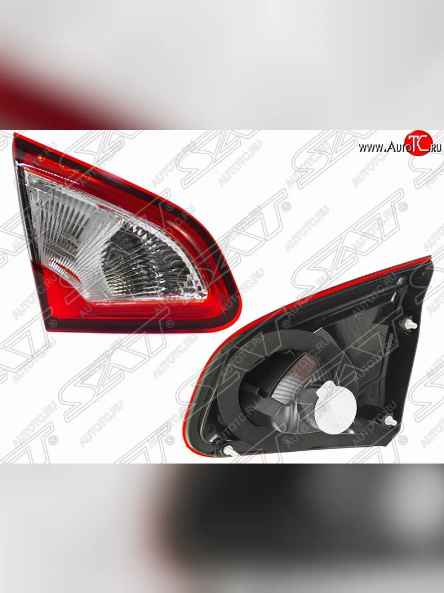 Левый фонарь SAT (внутренний) Nissan Qashqai 1 J10 рестайлинг (2010-2013)  в Самаре Самарской области