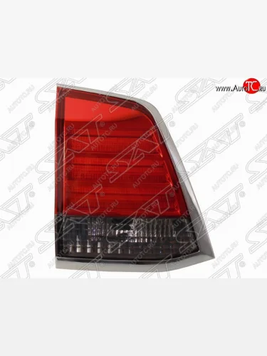 Левый фонарь SAT (внутренний, хром. окантовка) Toyota Land Cruiser 200 дорестайлинг (2007-2012)