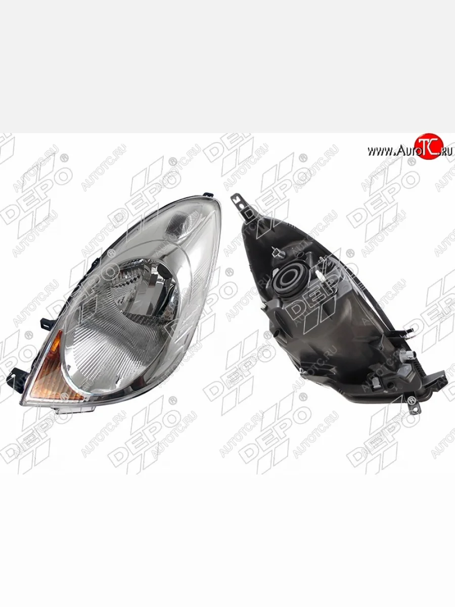 Левая фара DEPO (под электро-корректор)  Nissan Note (2008-2013) 1  в Самаре Самарской области