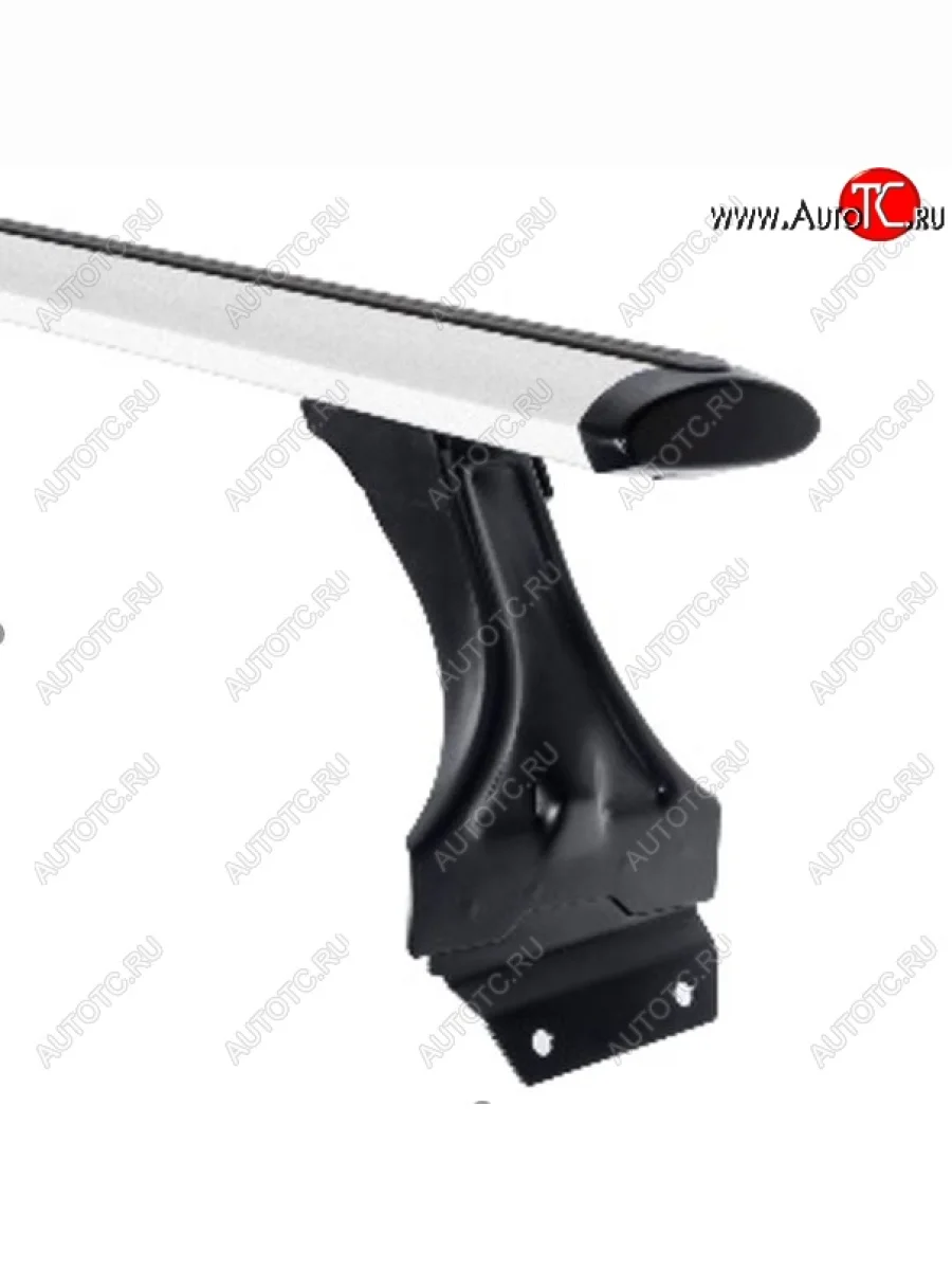 Багажник на крышу DELTA (аэродинамический профиль, штатные крепления, 1.2 м) Лада ВАЗ Калина 1117 универсал (2004-2013) (Рейка AERO)  в Самаре Самарской области