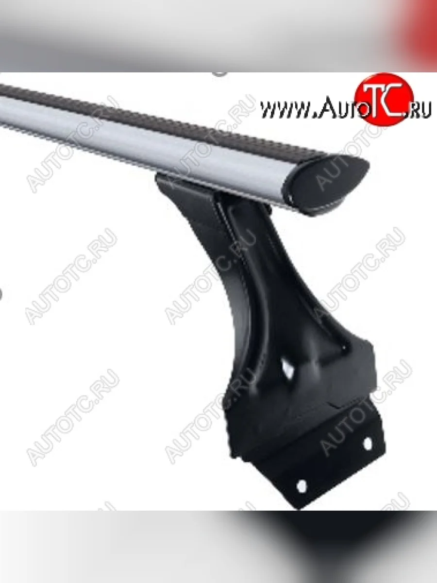 Багажник на крышу DELTA (аэродинамический профиль, штатные крепления, 1.2 м) Лада ВАЗ Калина 1117 универсал (2004-2013) (Рейка AERO COMPACT)  в Керчи Республика Крым