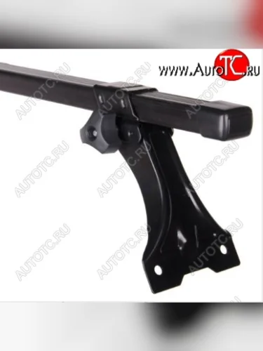 Багажник на крышу DELTA (сталь в пластиковой оплетке, штатные места, 1.3 м) Renault Logan ( 1,  2) - Sandero ( (BS),  (B8))