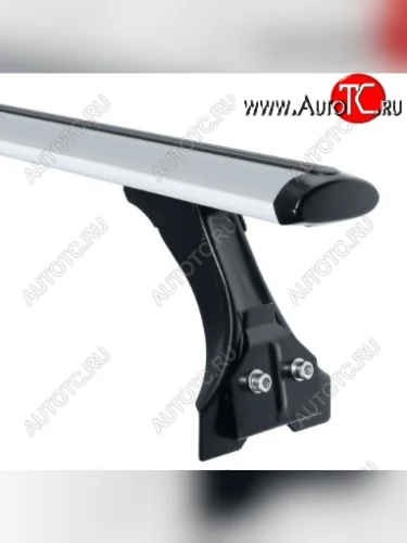 Багажник на крышу DELTA (аэродинамический профиль, штатные крепления, 1.1 м) (Рейка AERO) Daewoo Nexia ( дорестайлинг,  рестайлинг) (1995-2015)