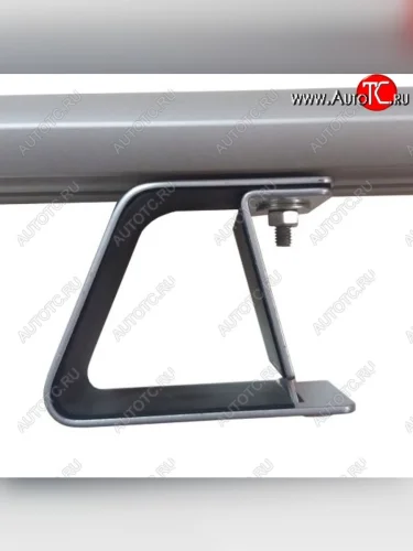 Крепления поперечин к рейлингам DELTA (Серебристый цвет)  