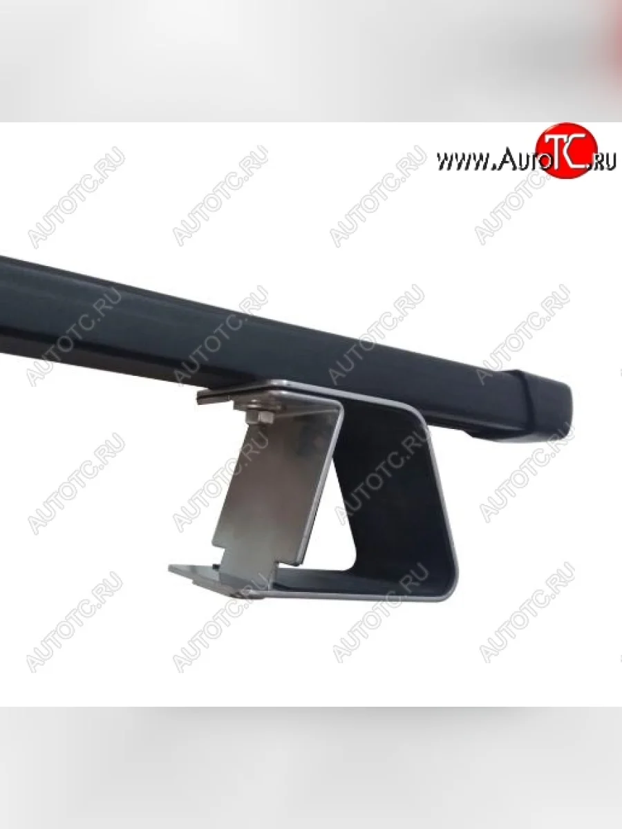 Крепления поперечин к рейлингам DELTA  Nissan Terrano (2013-2022), Renault Duster (2015-2021) (Черный)  в Керчи Республика Крым