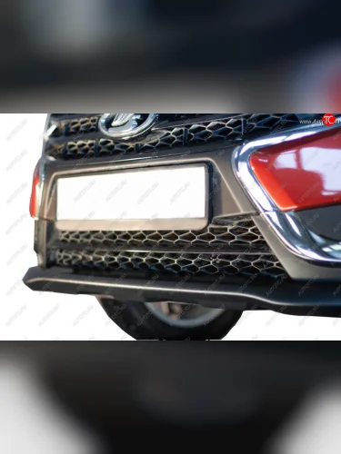 Накладка переднего бампера АртФорм Лада ВАЗ Веста SW 2181 универсал дорестайлинг (2017-2022)