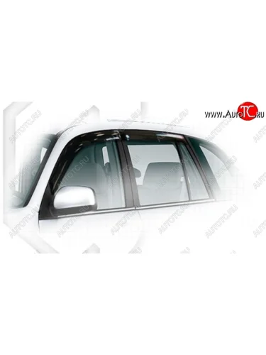 Дефлектора окон CA-Plastiс (Classic полупрозрачный) Chery Tiggo 3 (2014-2020)