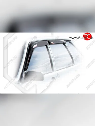 Дефлектора окон CA-Plastik (Classic полупрозрачный) Лада ВАЗ 2114 (2001-2014)