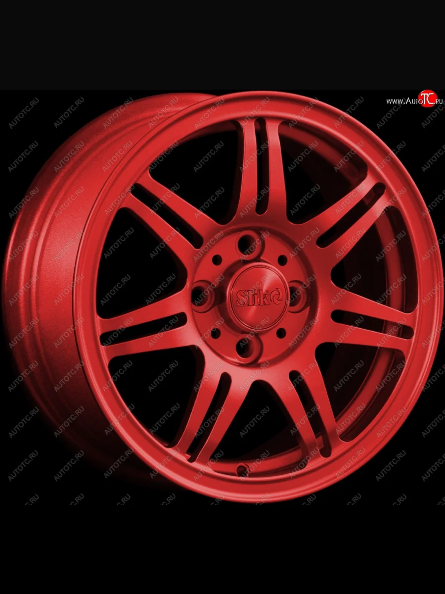 Кованый диск Slik Classik 6x14 (Красный)   (Цвет: Красный)  в Самаре Самарской области