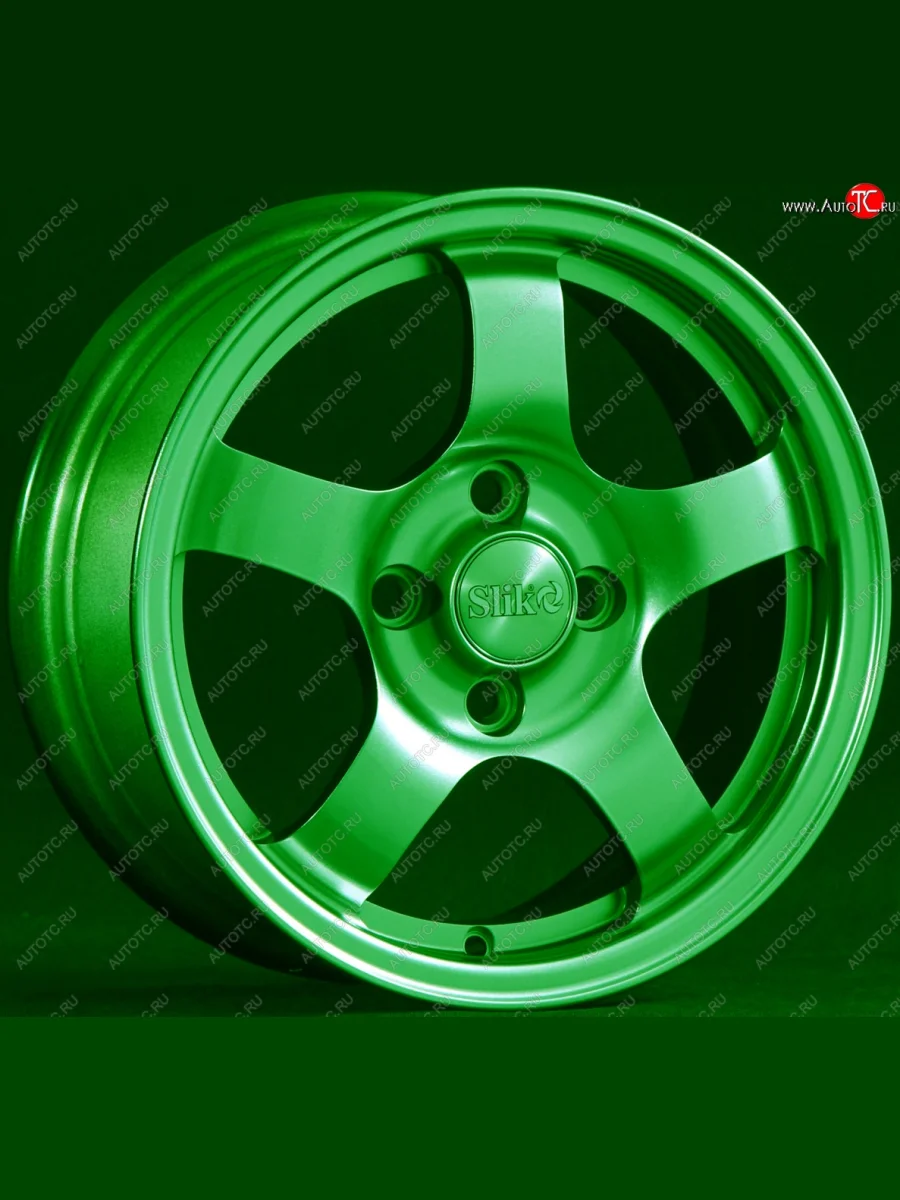 Кованый диск Slik Classik 6x14 (Зелёный GREEN)   (Цвет: Зелёный GREEN)  в Самаре Самарской области