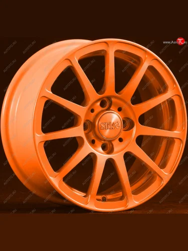 Кованый диск Slik Classik 6x14 (Ярко-оранжевый) Chevrolet Tracker (2013-2015)