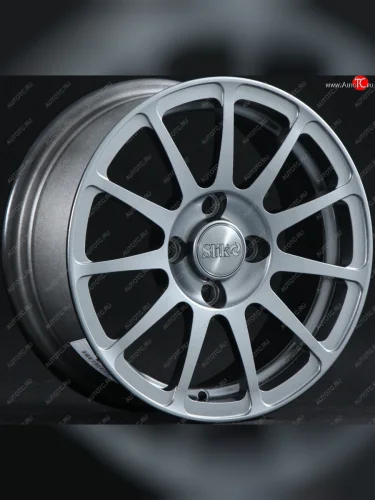 Кованый диск Slik Classik 6x14 (Серебристый тёмный S25) Mazda 2 2 DE седан рестайлинг (2010-2015) 4x100.0xDIA54.1xET45.0