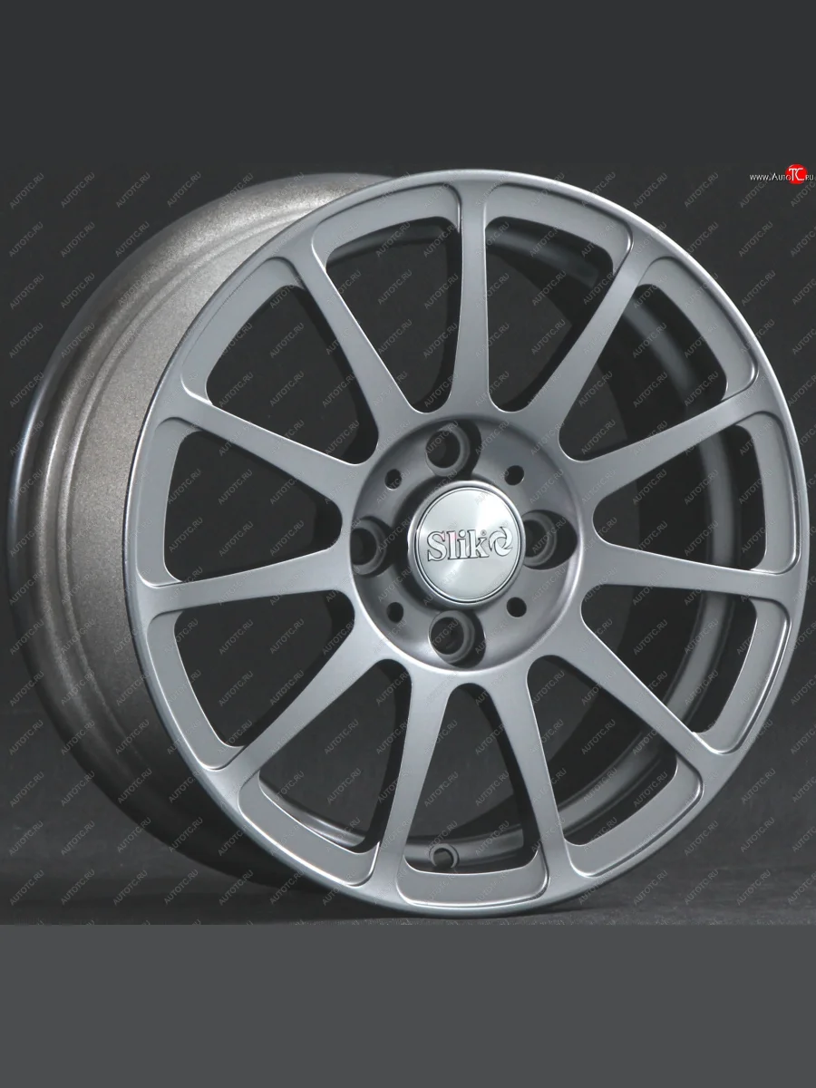 Кованый диск Slik Classik 6x14 (Матовый серый титан)   (Цвет: Матовый серый титан)  в Самаре Самарской области