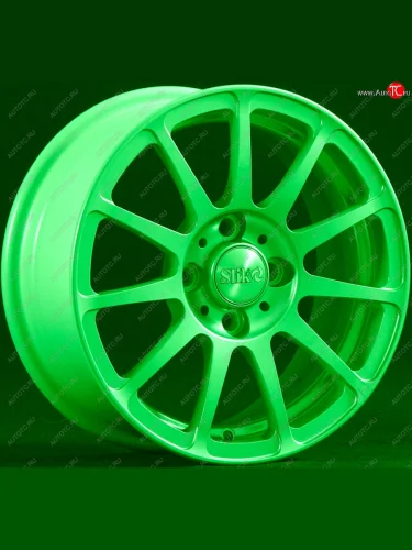 Кованый диск Slik Classik 6x14 (Ярко-зелёный) Mazda Cronos (1991-1996) 5x114.3xDIA67.1xET45.0