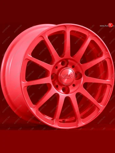 Кованый диск Slik Classik 6x14 (Ярко-алый) Mazda Cronos (1991-1996) 5x114.3xDIA67.1xET45.0