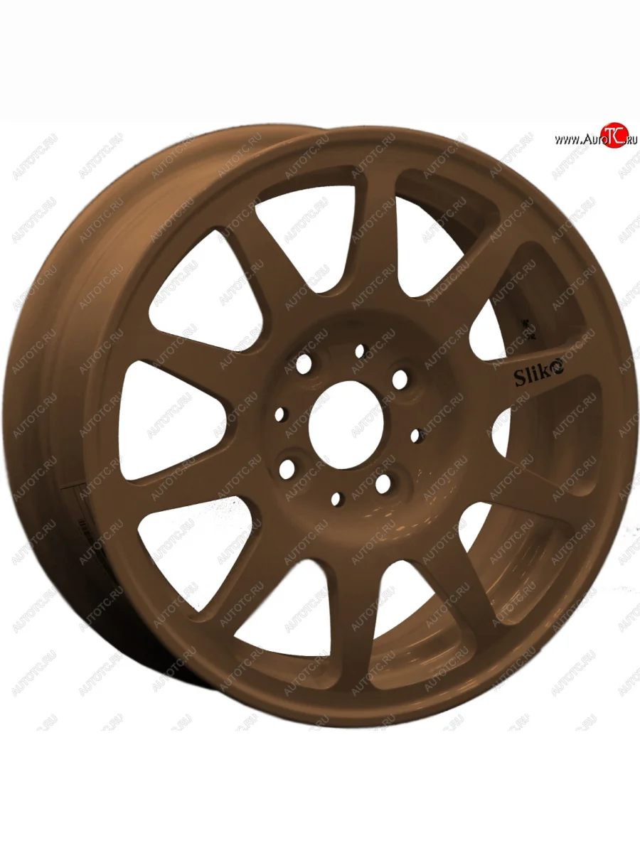 Кованый диск Slik Classik 5.5x14 (Коньячная бронза BRZCGN матовый)   (Цвет: Коньячная бронза BRZCGN матовый)  в Перми Пермском крае