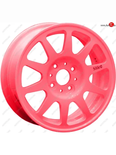 Кованый диск Slik Classik 5.5x14 (Candy - рубиновый) Seat Toledo Mk1 седан (1991-1999) 4x100.0xDIA57.1xET38.0