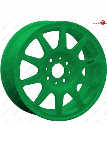 Кованый диск Slik Classik 5.5x14 (Зелёный) Seat Toledo Mk1 седан (1991-1999) 4x100.0xDIA57.1xET38.0