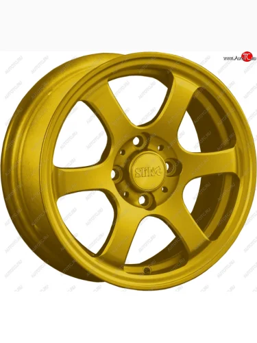 Кованый диск Slik Classik 5.5x14 (Candy - ярко-жёлтый) Seat Toledo Mk1 седан (1991-1999) 4x100.0xDIA57.1xET38.0