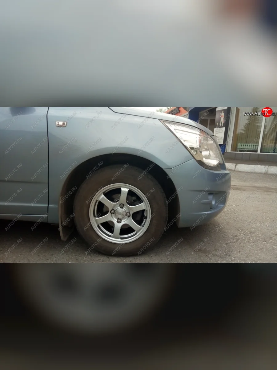 Кованый диск Slik Classik 5.5x14 (Серебристый светлый S16)   (Цвет: Серебристый светлый S16)  в Перми Пермском крае