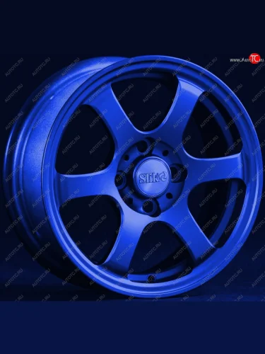 Кованый диск Slik Classik 5.5x14 (Candy - синий) Seat Toledo Mk1 седан (1991-1999) 4x100.0xDIA57.1xET38.0