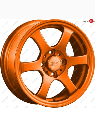 Кованый диск Slik Classik 5.5x14 (ярко-оранжевый) Seat Toledo Mk1 седан (1991-1999) 4x100.0xDIA57.1xET38.0