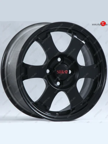 Кованый диск Slik Classik 5.5x14 (чёрный глянец) Seat Toledo Mk1 седан (1991-1999) 4x100.0xDIA57.1xET38.0