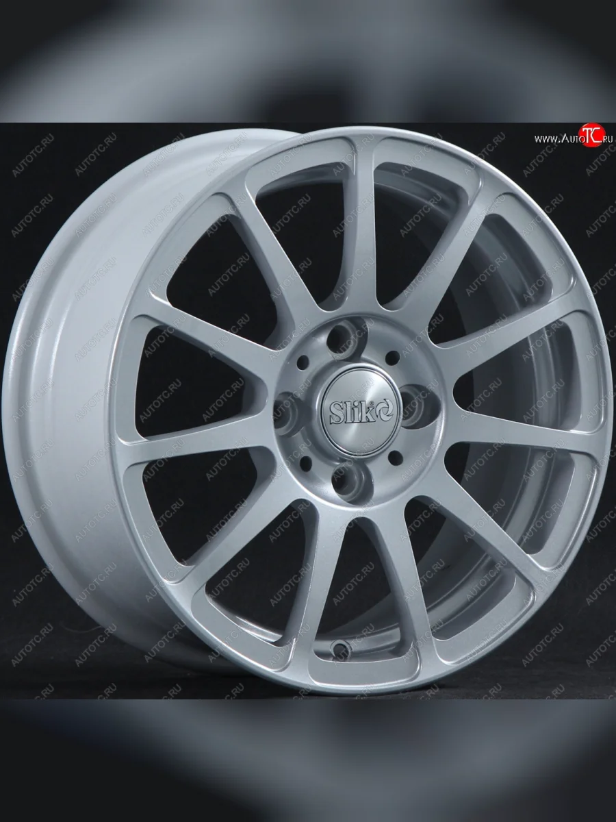 Кованый диск Slik Classik 5.5x14 (серебристый светлый S16)   (Цвет: серебристый светлый S16)  в Перми Пермском крае