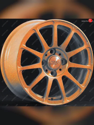 Кованый диск Slik Classik 5.5*14 (Cendy - медно-оранжевый матовый) Seat Toledo Mk1 седан (1991-1999) 4x100.0xDIA57.1xET38.0