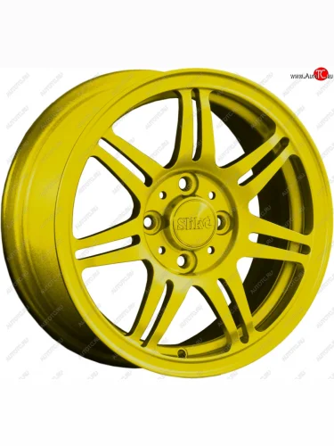 Кованый диск Slik Classik 6x14 (Ярко желтый RAL 1021) (Цвет: Ярко желтый RAL 1021) 