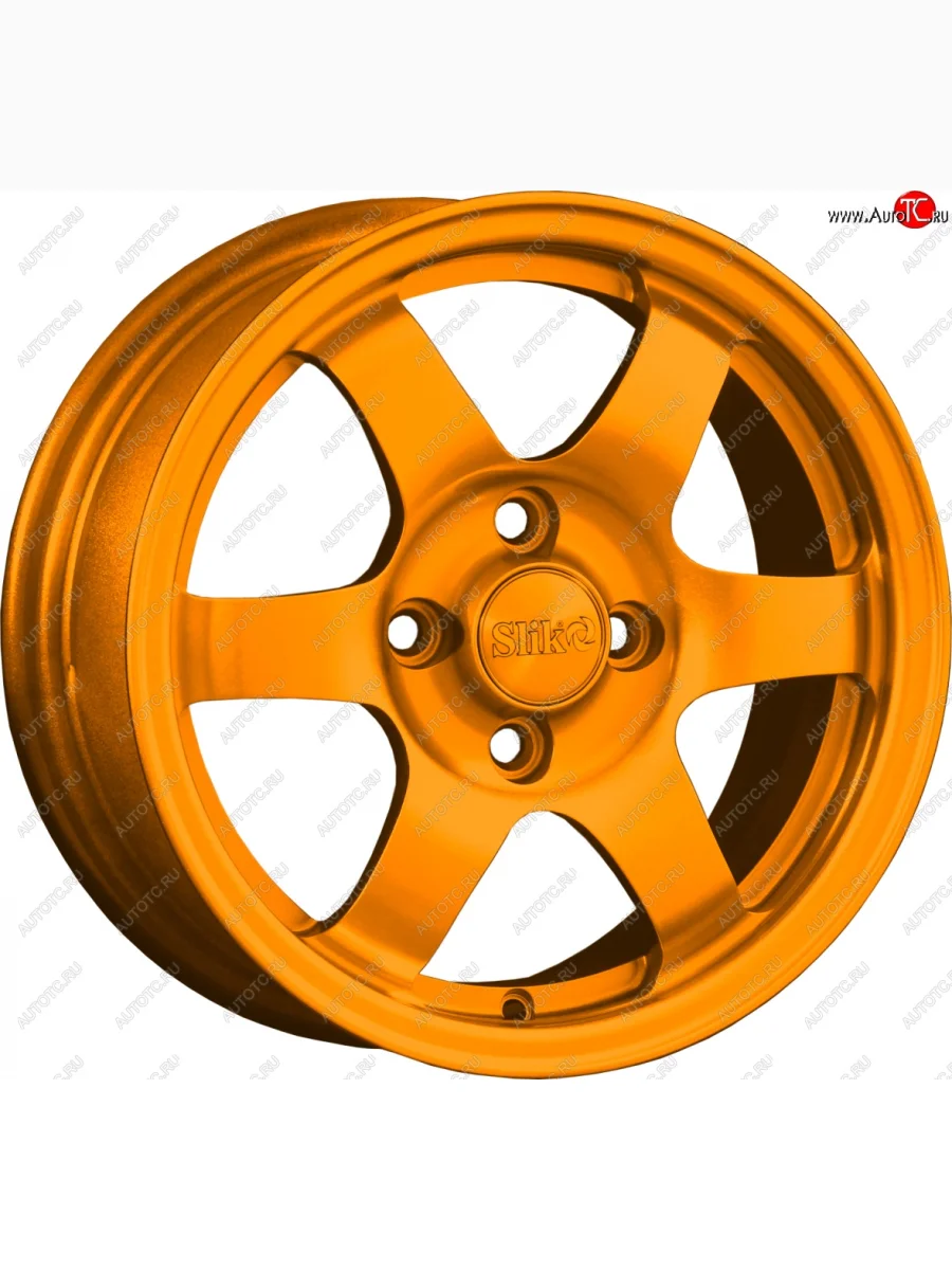 Кованый диск Slik Classik 6x14 (Candy Медно-оранжевый глянцевый)   (Цвет: Candy Медно-оранжевый глянцевый)  в Самаре Самарской области