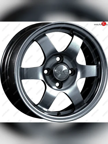 Кованый диск Slik Classik 6x14 (Металлик графит глянцевый) (Цвет: Металлик графит глянцевый) 