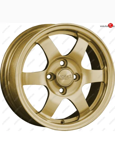 Кованый диск Slik Classik 6x14 (Металлик золотой) (Цвет: Металлик золотой) 