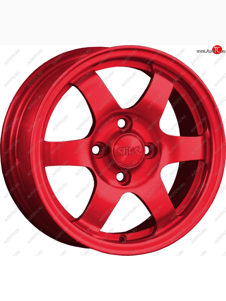 Кованый диск Slik Classik 6x14 (Красный)   (Цвет: Красный)  в Самаре Самарской области