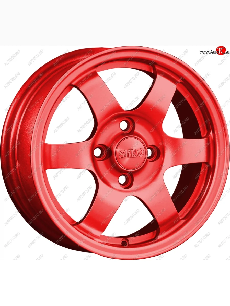 Кованый диск Slik Classik 6x14 (Candy красный)   (Цвет: Candy красный)  в Самаре Самарской области