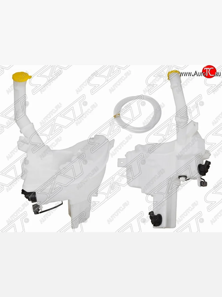 Бачок омывателя SAT (с датчиком и моторчиком, большой) Mazda 3/Axela BK дорестайлинг, хэтчбэк (2003-2006)  в Самаре Самарской области