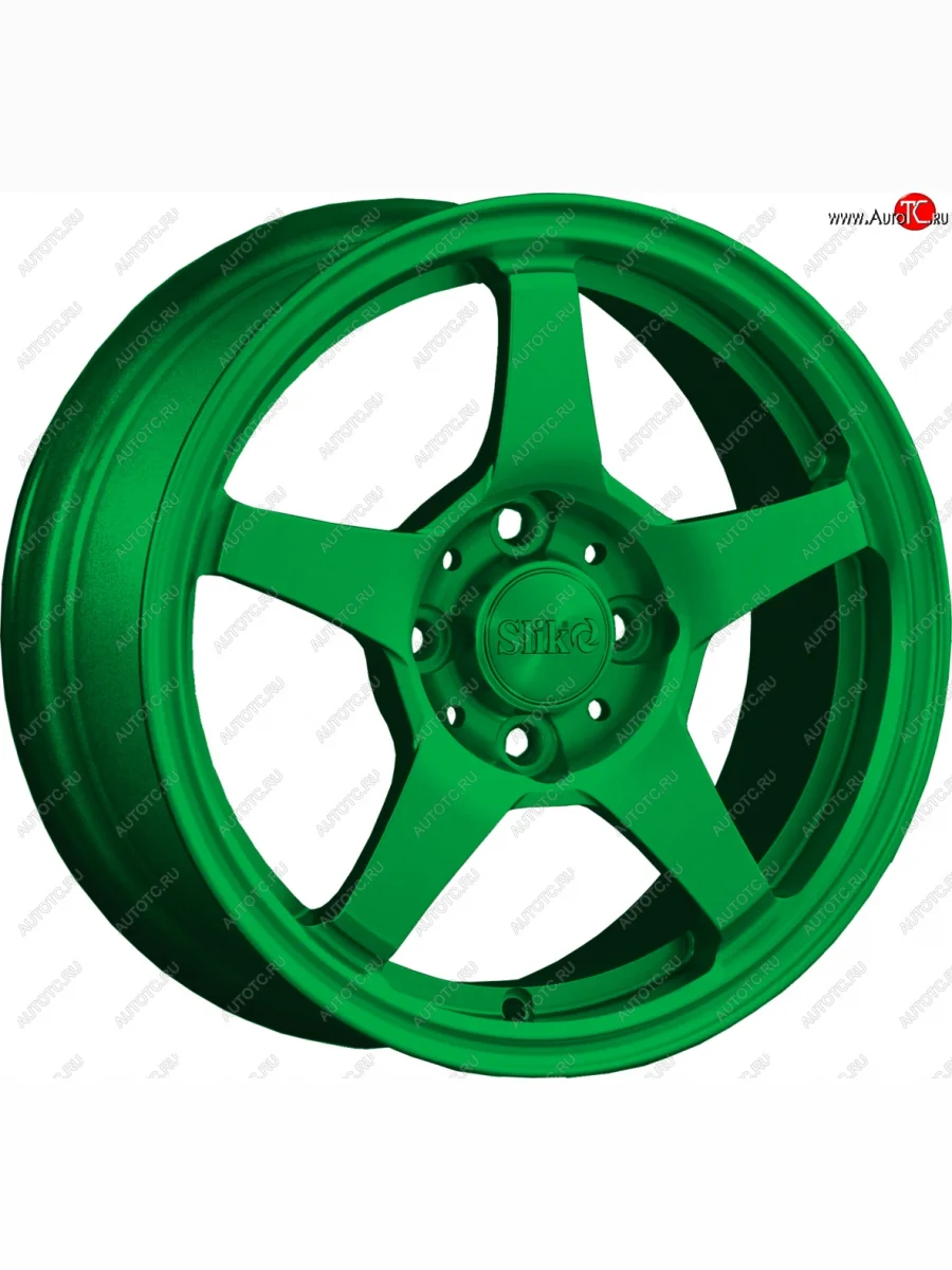 Кованый диск Slik Classik 6x14 (Зеленый)   (Цвет: Зеленый)  в Самаре Самарской области