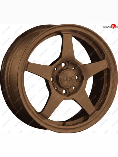 Кованый диск Slik Classik 6x14 (Металлик коньячная бронза. Матовый) Volkswagen Scirocco  дорестайлинг (1973-1977) 4x100.0xDIA57.1xET42.0