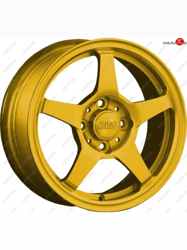 Кованый диск Slik Classik 6x14 (Ярко желтый RAL 1021) (Цвет: Ярко желтый RAL 1021) 