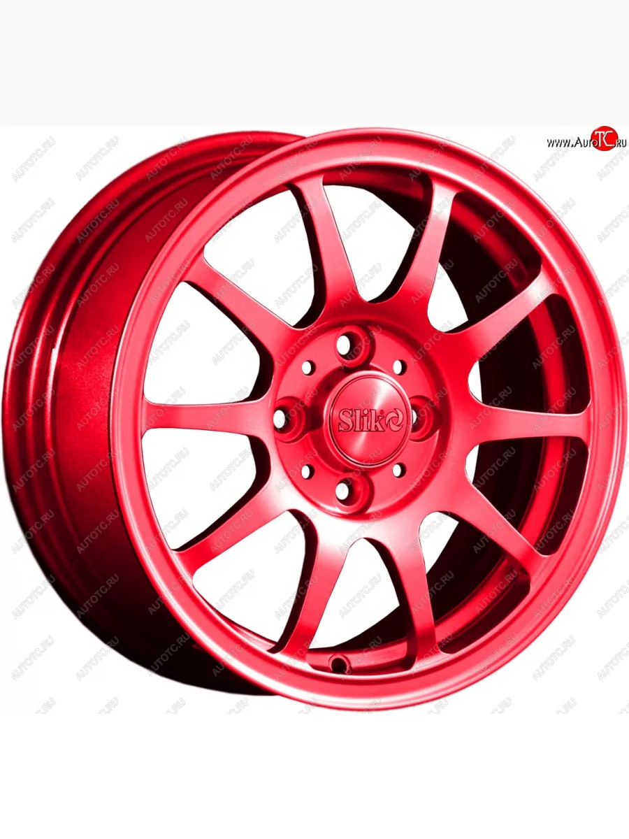 Кованый диск Slik Classik 6x14 (RAL 3026 ярко алый)   (Цвет: RAL 3026 ярко алый)  в Самаре Самарской области