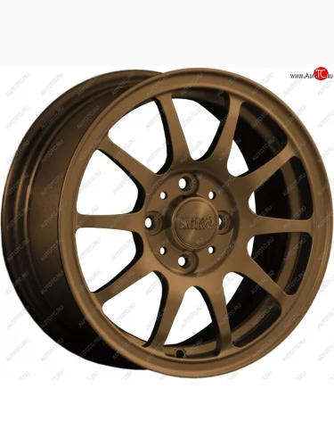 Кованый диск Slik Classik 6x14 (Металлик коньячная бронза глянец) Stels ATV 500 YS ST Leopard (2014-2025) 4x110.0xDIA60.1xET41.0