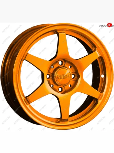 Кованый диск Slik Classik 6x14 (Candy Медно-оранжевый глянцевый) (Цвет: Candy Медно-оранжевый глянцевый) 