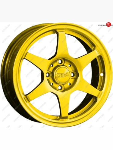 Кованый диск Slik Classik 6x14 (Ярко желтый RAL 1021) (Цвет: Ярко желтый RAL 1021) 