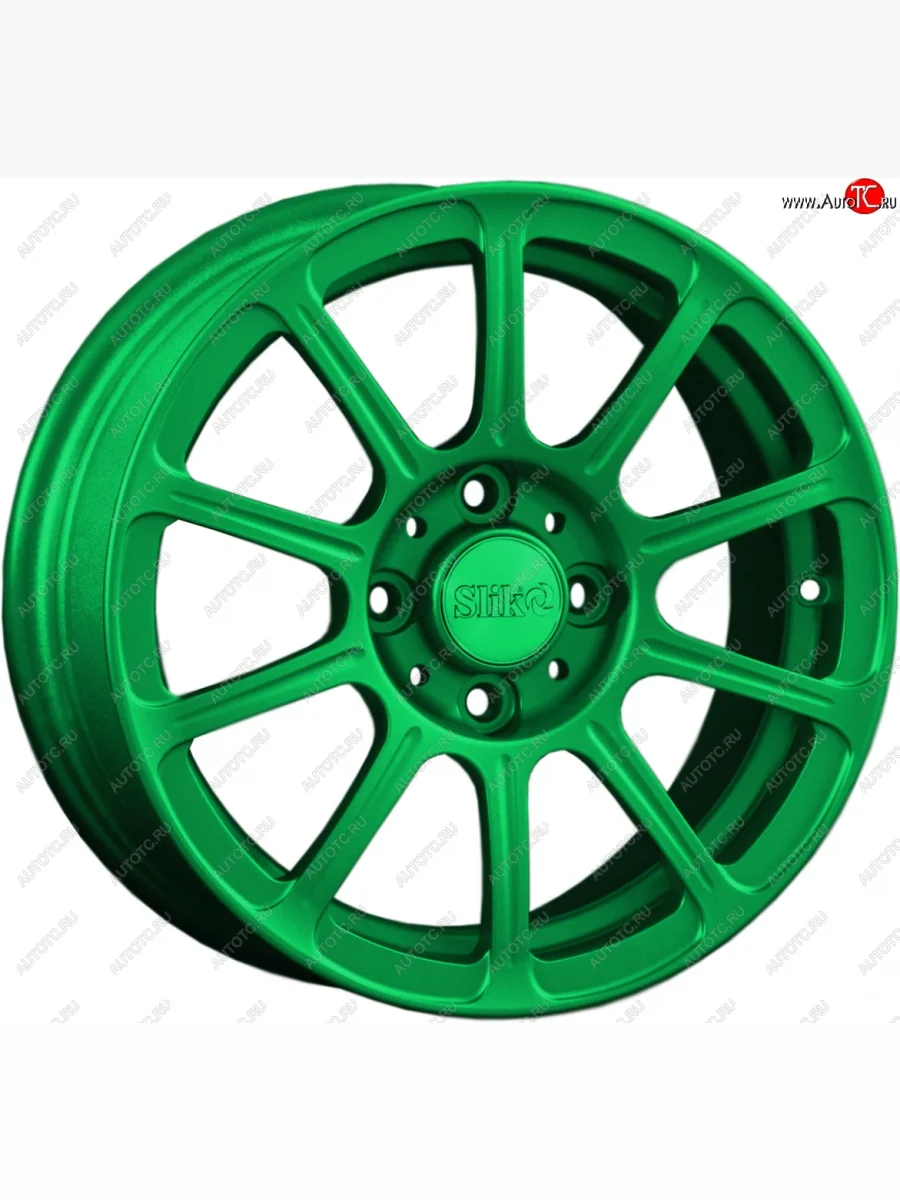 Кованый диск Slik Classik 6x14 (Зеленый)   (Цвет: Зеленый)  в Самаре Самарской области