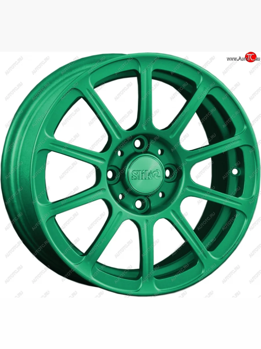 Кованый диск Slik Classik 6x14 (Candy изумрудно-зеленый)   (Цвет: Candy изумрудно-зеленый)  в Самаре Самарской области