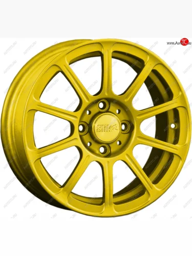 Кованый диск Slik Classik 6x14 (Ярко желтый RAL 1021) (Цвет: Ярко желтый RAL 1021) 