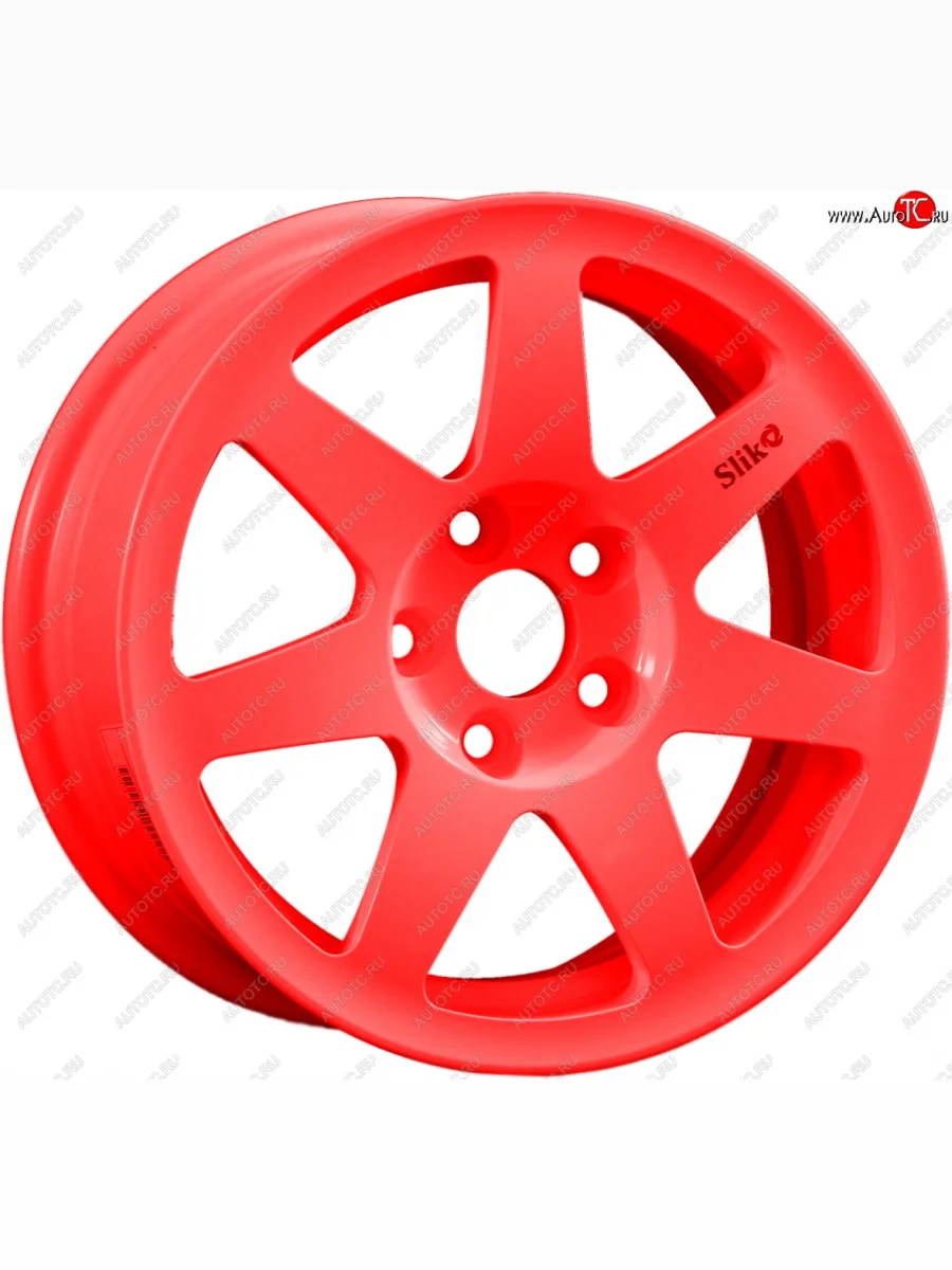 Кованый диск Slik Classik 6x14 (RAL 3026 ярко-алый)   (Цвет: RAL 3026 ярко-алый)  в Самаре Самарской области