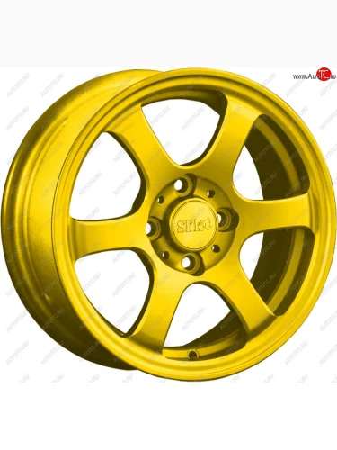 Кованый диск Slik Classik 6x14 (Ярко-желтый RAL 1021) (Цвет: Ярко-желтый RAL 1021) 