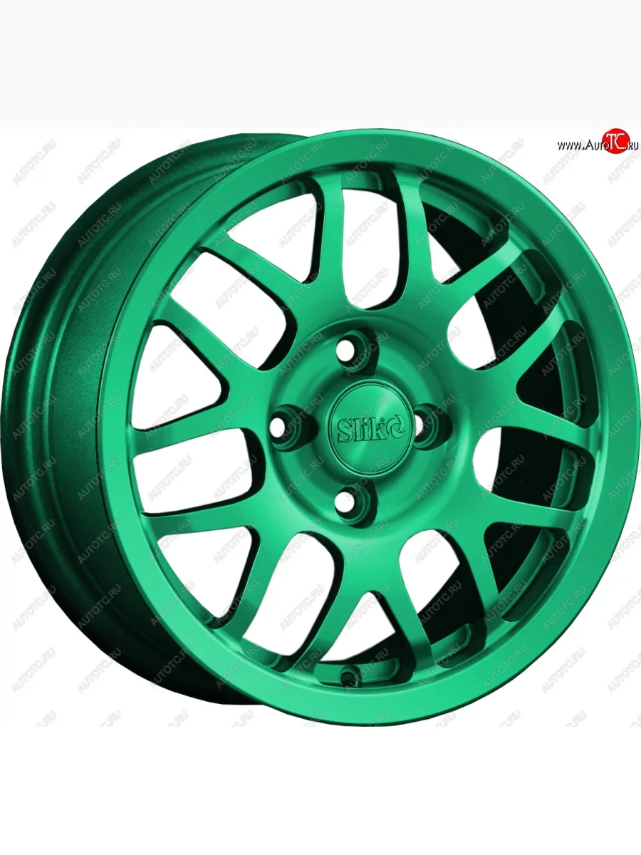 Кованый диск Slik Classik 6x14 (Candy изумрудно-зеленый)   (Цвет: Candy изумрудно-зеленый)  в Самаре Самарской области