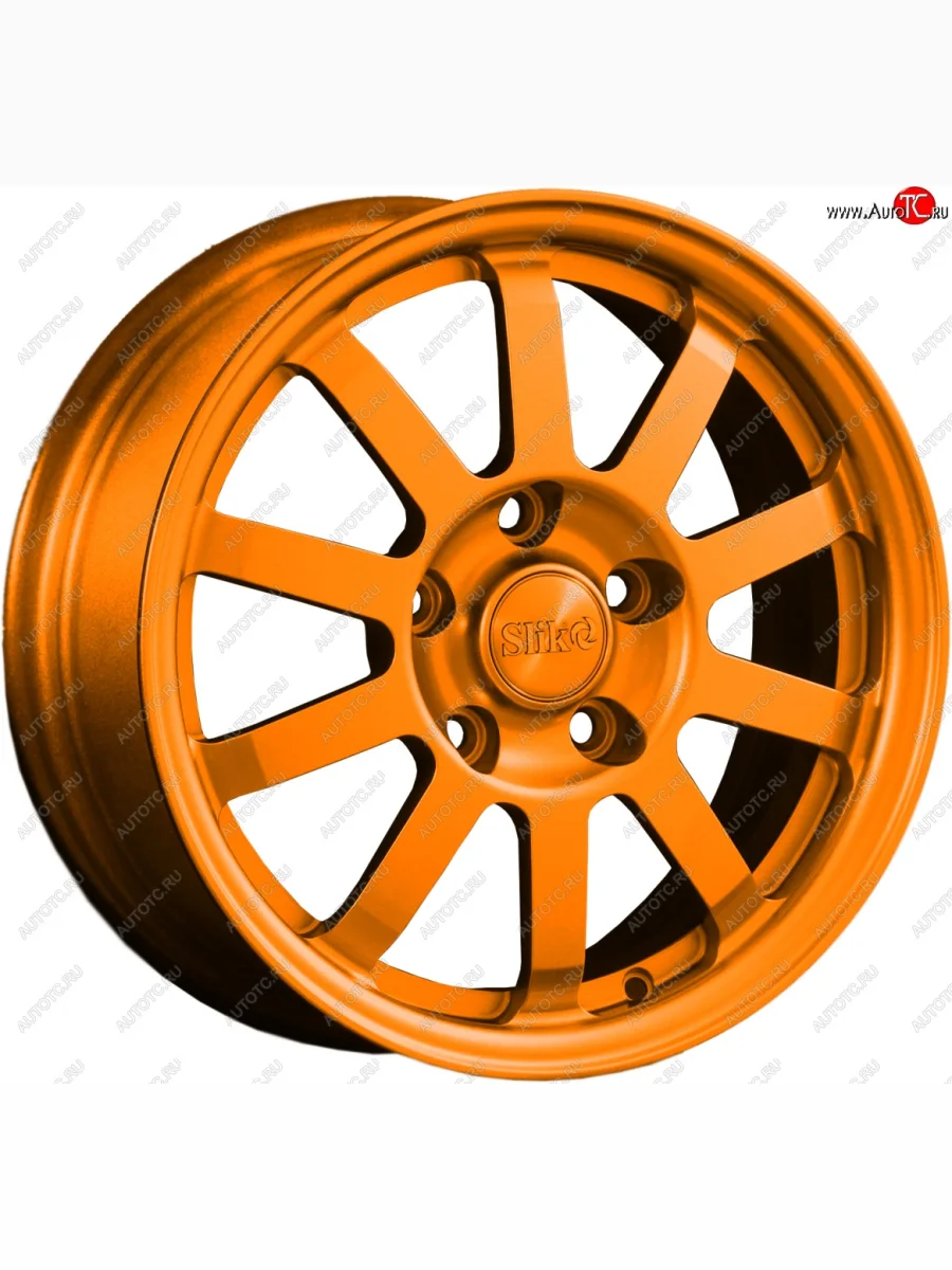 Кованый диск Slik Classik 6x15 (Candy медно-оранжевый глянцевый)   (Цвет: Candy медно-оранжевый глянцевый)  в Самаре Самарской области